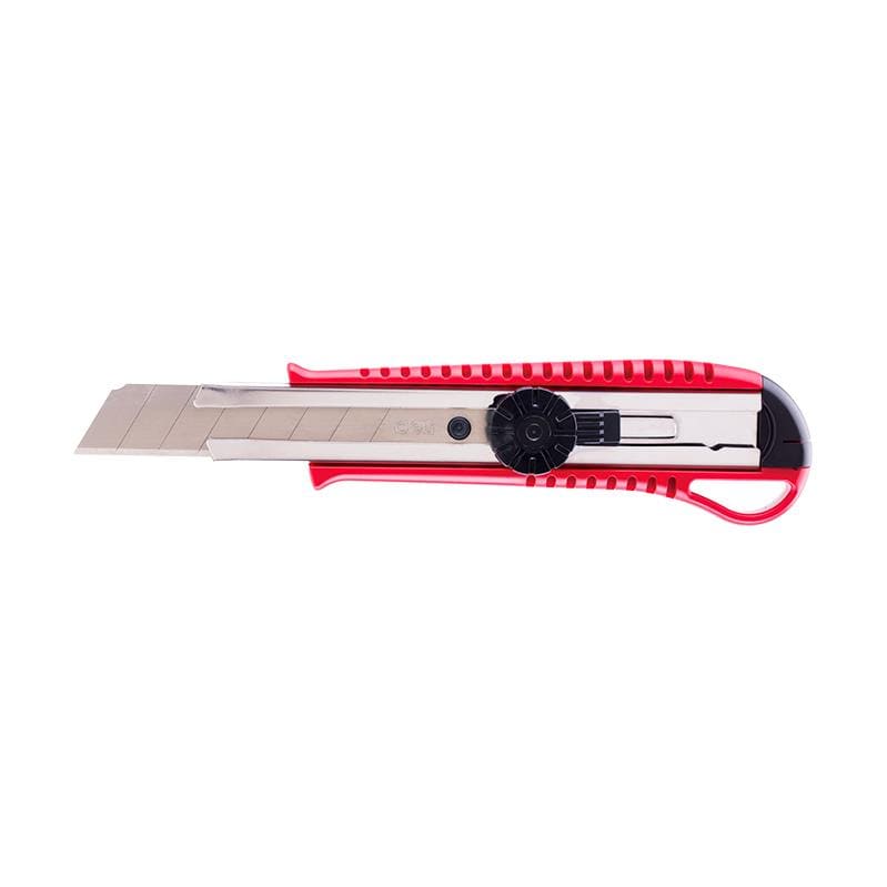 Cutter de birou, 18mm, sina metal, diferite culori, Deli