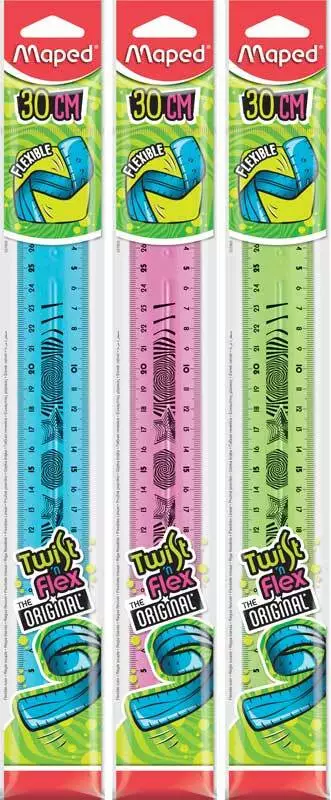 Rigla, 30 cm, Maped Twist'n Flex