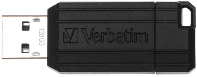 Memorie stick USB 2.0, 128GB, negru, Verbatim
