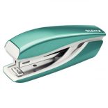Capsator de birou, 10 coli, nr.10, metal, turcoaz metalizat, Leitz WOW 5528