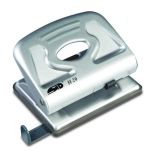 Perforator de birou, 20 coli, metal, argintiu, Noki H-20