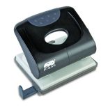 Perforator de birou, 30 coli, metal, negru, Noki P-830