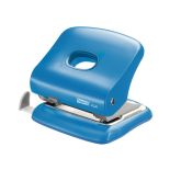 Perforator de birou, 30 coli, plastic ABS, albastru deschis, Rapid FC30