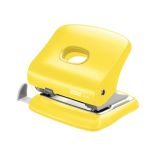 Perforator de birou, 30 coli, plastic ABS, galben, Rapid FC30