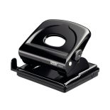 Perforator de birou, 25 coli, metal, negru, Rapid FMC25