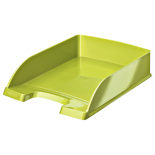 Tavita documente A4, plastic, verde metalizat, Leitz WOW