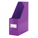 Suport documente A4, vertical, carton laminat, mov, Leitz Click&Store