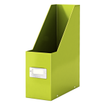 Suport documente A4, vertical, carton laminat, verde, Leitz Click&Store