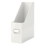 Suport documente A4, vertical, carton laminat, alb,  Leitz Click&Store