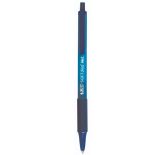 Pix cu mecanism, varf conic 1.0mm, albastru, Bic Soft Feel