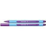 Pix cu pasta, varf 0.6mm, violet, Schneider Slider Touch XB