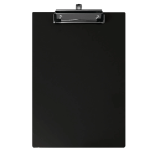 Clipboard A4, simplu, cu rigla, negru, Ark