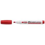 Marker whiteboard, varf rotund 2.2mm, rosu, Faber-Castell Winner 152