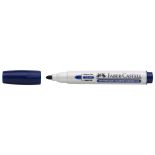 Marker whiteboard, varf rotund 2.2mm, albastru, Faber-Castell Winner 152