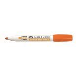 Marker whiteboard, varf rotund 2.2mm, portocaliu, Faber-Castell Winner 152