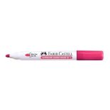 Marker whiteboard, varf rotund 2.2mm, roz, Faber-Castell Winner 152