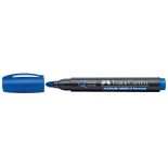 Marker permanent, varf rotund 2.8mm, albastru, Faber-Castell Multimark Winner 52