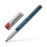 Marker non-permanent universal (OHP), varf rotund 1.0mm, rosu, Schneider Maxx 225 M