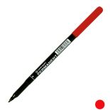 Marker permanent, varf rotund 1.0mm, rosu, Centropen 2536