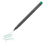 Liner, varf 0.4mm, verde, Faber-Castell