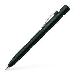 Creion mecanic, 0.7mm, negru metalizat, Faber-Castell 2011 Grip