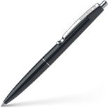 Pix cu pasta, varf 0.7mm, corp negru, scriere neagra, Schneider Office M
