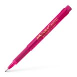 Liner, varf 0.8mm, roz, Faber-Castell Broadpen 1554