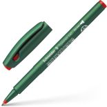 Liner, varf 0.6mm, rosu, Schneider Topwriter 147
