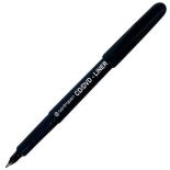 Marker CD/DVD, varf rotund 0.6mm, negru, Centropen 4616F