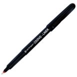 Marker CD/DVD, varf rotund 0.6mm, rosu, Centropen 4616F