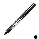 Marker flipchart, varf rotund 2.5mm, negru, Centropen 8550