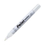 Marker cu vopsea, varf rotund 2.5mm, alb, Centropen 9210