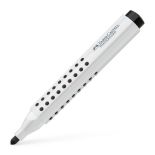 Marker whiteboard, varf rotund 4.0mm, negru, Faber-Castell 1583 Grip