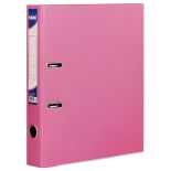Biblioraft plastifiat A4, 50mm, roz, Noki