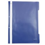 Dosar plastic cu sina si perforatii, bleumarin, Noki
