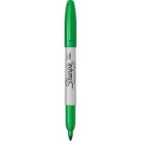 Marker permanent, varf fin 0.9mm, verde, Sharpie Fine Point