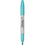 Marker permanent, varf fin 0.9mm, nano blue, Sharpie Fine Point