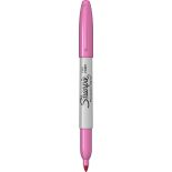 Marker permanent, varf fin 0.9mm, electric pink, Sharpie Fine Point