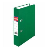 Biblioraft plastifiat A4, 75mm, verde, Arma