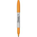 Marker permanent, varf fin 0.9mm, tangerine, Sharpie Fine Point