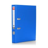 Biblioraft plastifiat A4, 50mm, albastru, Arma