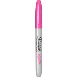 Marker permanent, varf fin 1.4mm, roz neon, Sharpie Neon