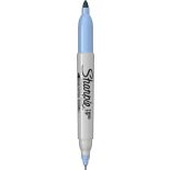 Marker permanent, 2 capete, varf fin 0.5/0.9mm, sky blue, Sharpie Twin Tip