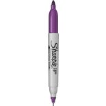 Marker permanent, 2 capete, varf fin 0.5/0.9mm, violet, Sharpie Twin Tip