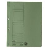 Dosar carton cu capse 1/1, verde, Elba