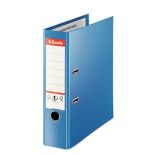 Biblioraft plastifiat int-ext A4, 80mm, albastru, Esselte NO.1 Vivida Plus