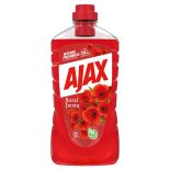 Detergent pentru pardoseli, 1L, red flowers, Ajax Floral Fiesta