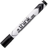 Marker whiteboard, varf rotund 2.0mm, negru, Deli