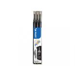 Rezerva pentru roller, varf needle point 0.5mm, 3 buc/set, negru, Pilot Frixion Point
