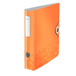 Biblioraft polyfoam A4, 50mm, 180 grade, portocaliu metalizat, Leitz Active WOW